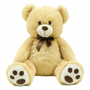 Mac Toys STEPPOS Plyšový medvídek světle hnědý 60 cm