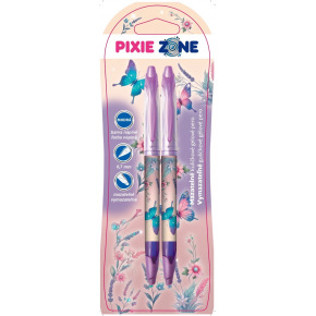 PIXIE CREW mazací pero Motýli, 2ks PIXIE CREW mazací pero Motýli, 2ks