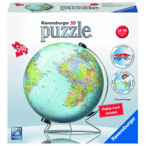 Ravensburger 3D puzzle Glóbus (anglicky) 540 dielikov