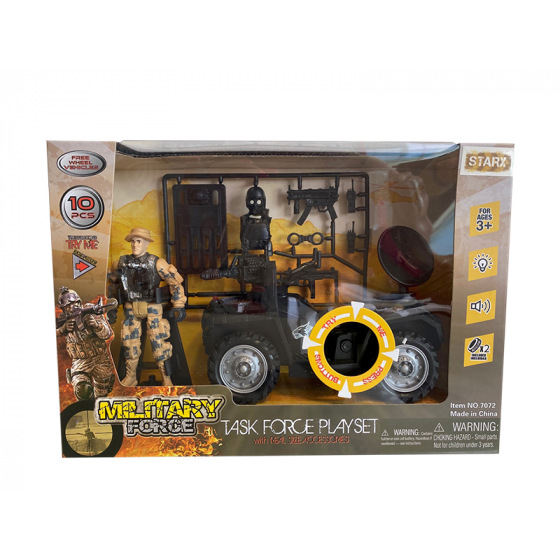 Starx Mac Toys STARX Vojenská vozidla se zvukem