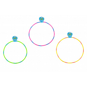 SPORTO Svítící Hula hoop SPORTO Svítící Hula hoop