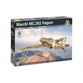 Italeri Model Kit letadlo 2840 - MC.202 Folgore (1:48)
