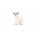 Medvěd lední mládě zooted plast 4cm 