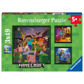 Ravensburger Minecraft Biomy 3x49 elementów