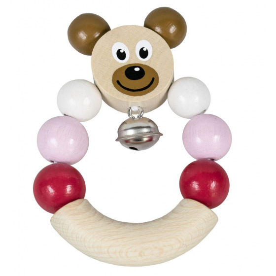 Detoa Medvedík Hrkálka ružová