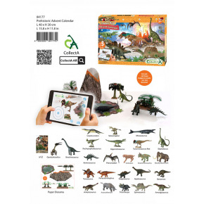 Collecta Kalendarz adwentowy z dinozaurami Collecta Mac Toys