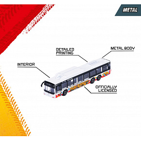 Majorette MAN City Bus Metall, 6 Arten Majorette MAN City Bus Metall, 6 Arten