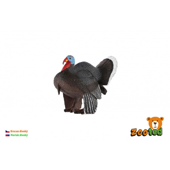 ZOOted Moriak divý zooted plast 6cm v sáčku