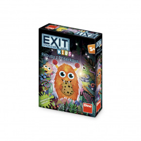 Dino ÚNIKOVÁ HRA KIDS: RÉBUSY Z PŘÍŠERKOVA Párty hra