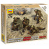 Zvezda Wargames (WWII) figurky 6167 - British Machine Gun with crew 1939-42 (1:72)