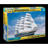Zvezda Model Kit loď 9045 - "Kruzenshtern" Sailingship (1:200)