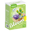 KOCO Stavebnice mini KOCO Květinové aranžmá sukulentů plast 232 dílků v krabičce 11x15x6cm