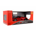 Teddies Auto RC Ferrari RASTAR rot Kunststoff 32cm 2,4GHz ferngesteuert. Batteriebetriebene Steuerung in einer Box 43x19x23cm
