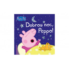 Albatros Knížka Prasátko Peppa/Peppa Pig - Dobrou noc, Peppo! 21x21cm CZ text