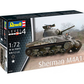 Revell Plastic ModelKit tank 03290 - Sherman M4A1 (1:72)