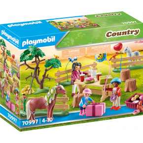 Playmobil Przyjęcie urodzinowe na farmie z kucykami