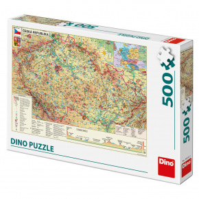 Dino Mapa Republiki Czeskiej 500D