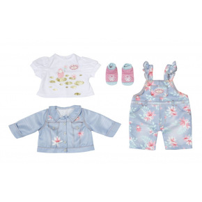 Zapf Baby Annabell Deluxe Denim Outfit, 43 cm