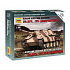 Zvezda Wargames (WWII) military 6183 - Sd.Kfz.173 Jagdpanther Nemecký Ťažký Stíhač Tankov (1:100)