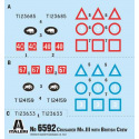 Italeri Model Kit military 6592 - Crusader Mk. II & British Tank Crew (1:35)