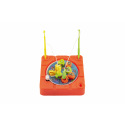 Teddies Spiel Fische/Angler magnetisch Kunststoff 10x10cm zum Aufziehen 3 Farben auf Karte 15x20x3cm