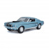 Maisto - Ford Mustang GT Cobra Jet FB 1968, kovová modrá, 1:18