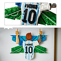 LEGO® Editions 43018 Lionel Messi – Der Moment des Sieges