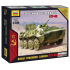 Zvezda Wargames (HW) military 7401 - BTR-80 (1:100)
