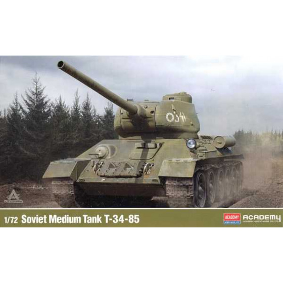 Academy Modellbausatz Panzer 13421 - Sowjetischer Mittlerer Panzer T-34-85 (1:72)