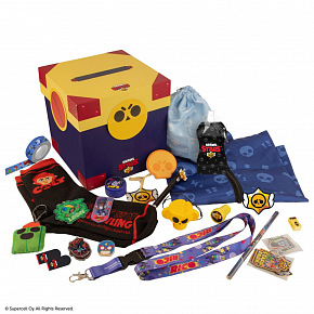 Adventní kalendář Brawl Stars ve fólii 18x18x18cm