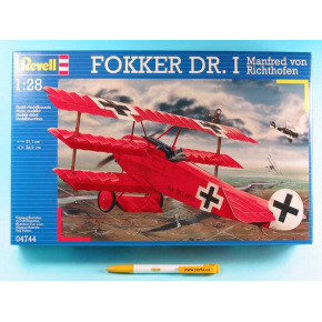 Revell Plastic ModelKit letadlo 04744 - Fokker Dr.I 'Richthofen' (1:28)