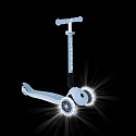 GLOBBER Hulajnoga JUNIOR FOLDABLE LIGHTS ECOLOGIC, jagodowa