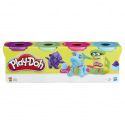 Play-Doh modelína balení 4 tub ASST B5517
