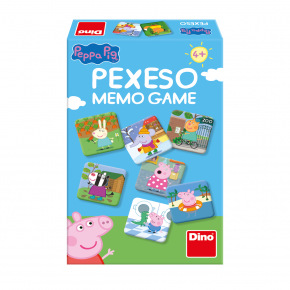 Dino hry Dino Peppa Pig pamäťová hra