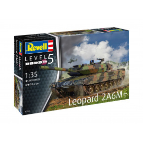 Revell Plastic ModelKit tank 03342 - Leopard 2 A6M+ (1:35)