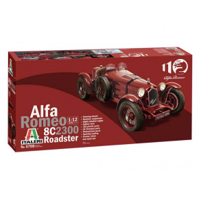 Italeri Model Kit auto 4708 - Alfa Romeo 8C 2300 Roadster (1:12)