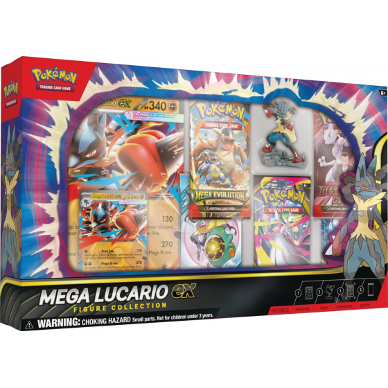 Pokémon TCG: Mega Lucario ex Figure Collection