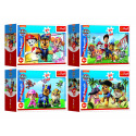 Trefl Minipuzzle 54 Teile Paw Patrol 4 Sorten in der Schachtel 9x6x3cm