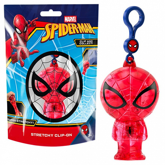 Sparkys Marvel Spider-man - Mačkací přívěsky s klipem - více druhů
