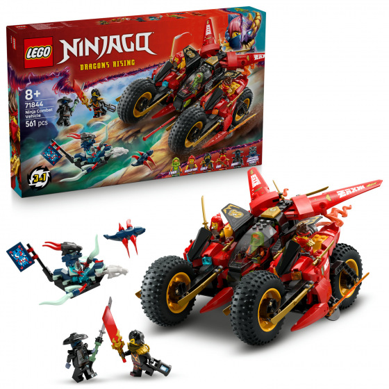LEGO NINJAGO® 71844 Bojové vozidlo nindžů