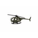 Teddies Hubschrauber/Helikopter Metall/Kunststoff 10cm Farbmix 12x9x5cm in Schachtel