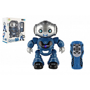 Teddies Robot RC Rytmobot na infra ovládání plast 20cm na baterie se světlem se zvukem v krabici 25x26x10cm Teddies Robot RC Rytmobot na infra ovládání plast 20cm na baterie se světlem se zvukem v krabici 25x26x10cm