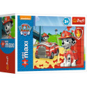 Trefl Puzzle 20mini MAXI-Rettungsfahrzeuge/Paw Patrol asst 4 Arten in Schachtel 11x8x4cm
