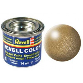 Revell emailová barva 32192 metalická mosazná