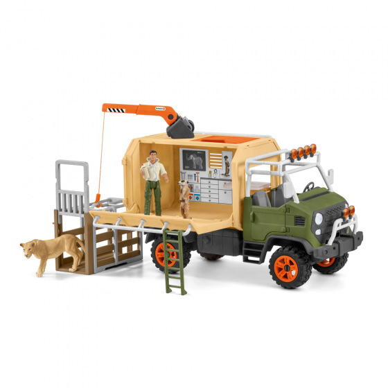 Schleich 42475 Velký záchranný vůz pro zvířata