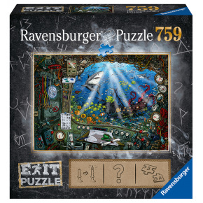 Ravensburger Exit Puzzle: Submarine 759 elementów
