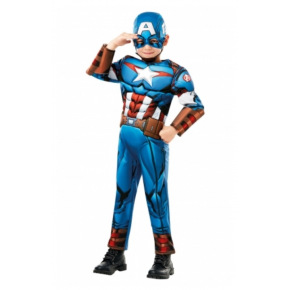 Rubies Avengers: kostým Captain America Deluxe - vel. L