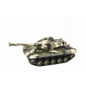 Teddies Tank RC plast 27cm 27MHz na baterie+dobíjecí pack se zvukem v krabici 37x17x19cm