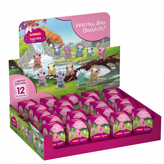Schleich 70674 wykluwające się młode dinozaury