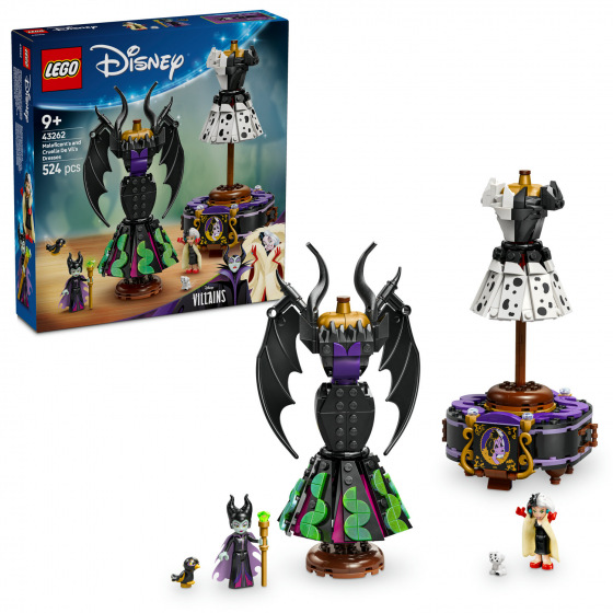 LEGO Disney Princess 43262 Šaty Zloby a Cruelly De Vil